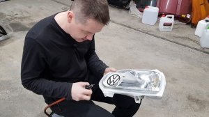 Доработка фар на Гольф 3. Bi Led линзы.