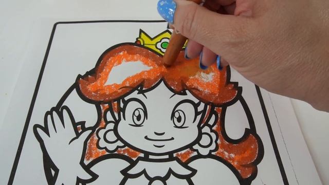 Super Mario Bros Movie - Speed Coloring Page Princess Peach Daisy Rosalina смотреть онлайн