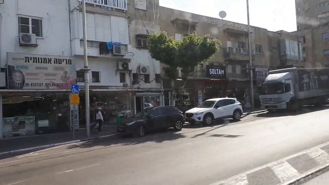 Нетания. Центр. 1 остановка с Центральной Автобусной Станции. смотреть онлайн
