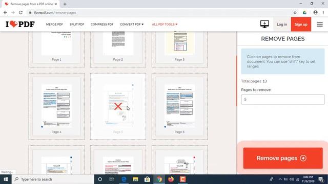 How to Delete Page in PDF File | Remove Pages from PDF смотреть онлайн