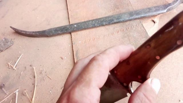 Грабли для севбы,самодельный нож. смотреть онлайн