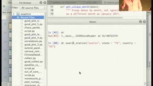 Storing, manipulating and visualizing timeseries using open source packages in Python смотреть онлайн