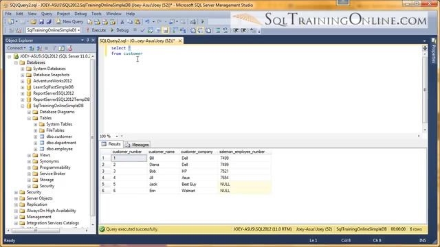 SQL Distinct - SQL Training Online - Quick Tips Ep11 смотреть онлайн