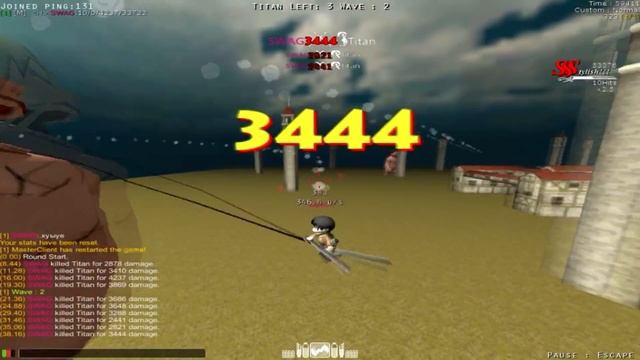 [AoTTG] Xtreme in 17Hits [WorldRecord] Special for Sandra (hacker) смотреть онлайн