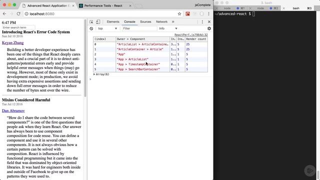 Advanced React js 36 смотреть онлайн