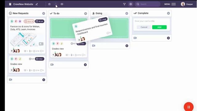 Kanban Board New Design and Integration with TimeTracker смотреть онлайн