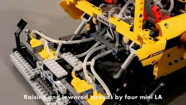 [ 2011 Lego Technic Challenge] Asphalt Paver made by Waler93 (Linear Movment) смотреть онлайн