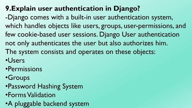 Top 20 frequently asked Django interview questions and answers||Django framework Important question смотреть онлайн