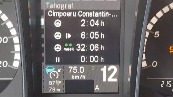 ACC - Adaptive Cruise Control + Radar la Mercedes Actros euro 6