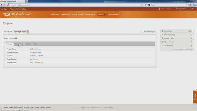 Render Rocket - Creating a new project and uploading files Tutorial смотреть онлайн