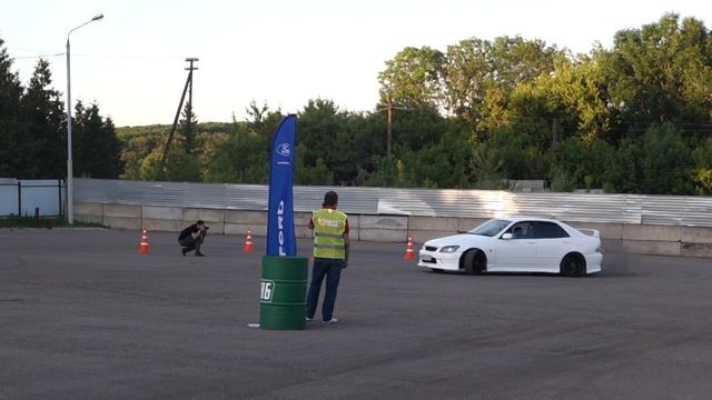Чемпионат по Автослалому ТО. 2 Этап. Toyota Altezza 2 смотреть онлайн