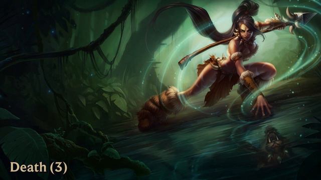 [RU] - Nidalee (Нидали) | Russian Voice (Русская Озвучка и Взаимодействия) | League of Legends смотреть онлайн