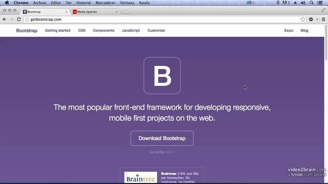Desarrollo web con Bootstrap 3 video 3 смотреть онлайн