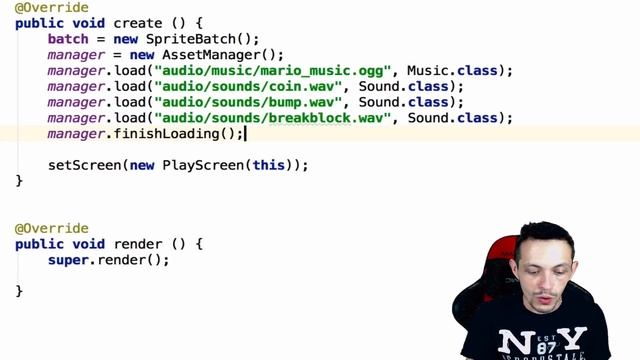 LibGDX Part 15: Sound & Music AssetManager - Creating Super Mario Bros смотреть онлайн