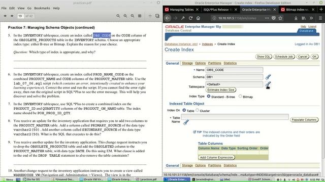 Oracle Workshop 1 Practice No. 7 смотреть онлайн