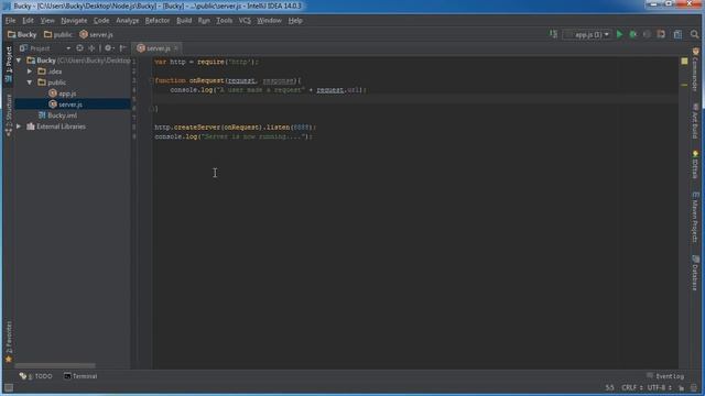 Node js Tutorial for Beginners 13 Creating a Basic Server смотреть онлайн