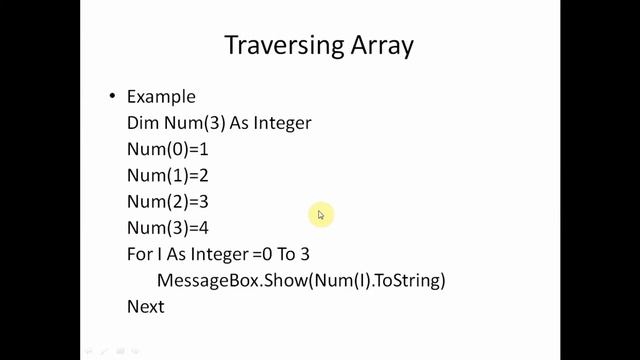 VB.NET Tutorials - Concept of Array (Theory with an example) смотреть онлайн