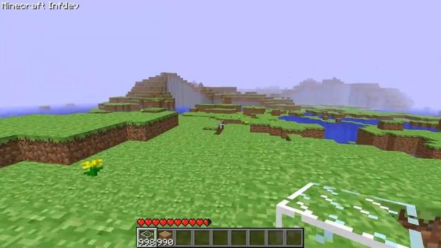 How to Find the Brick Pyramid in Minecraft Infdev. смотреть онлайн