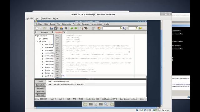 Tutorial compartir archivos windows 7 y linux con samba смотреть онлайн