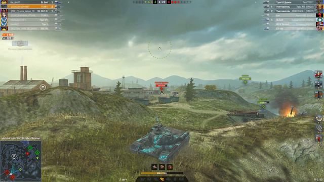 AMX 50 B, T-34-1 & Vindicator Ultramarines • WoT Blitz Gameplay смотреть онлайн