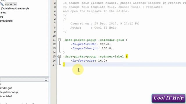 JFoenix Calendar Control | How resize calendar control popup? смотреть онлайн