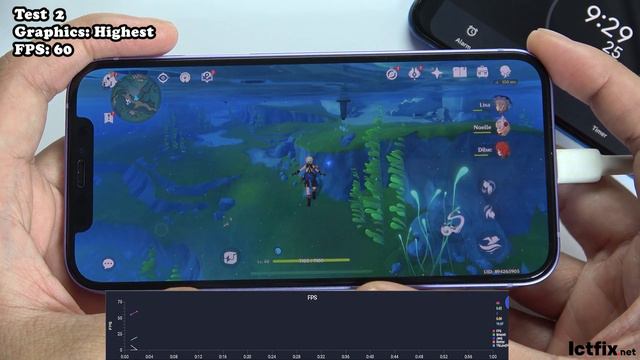 iPhone 12 Genshin Impact Gaming test Update 2024 | Apple A14 Bionic смотреть онлайн