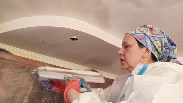 Как шпатлевать двухуровневый потолок ГКЛ смотреть онлайн