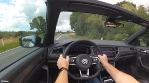 Volkswagen T-Roc Cabriolet Acceleration | 4K point of view by POVAuto