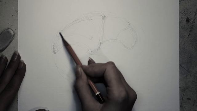 ? Круассан ИЗ КОФЕ? ✏️ Набросок карандашом смотреть онлайн