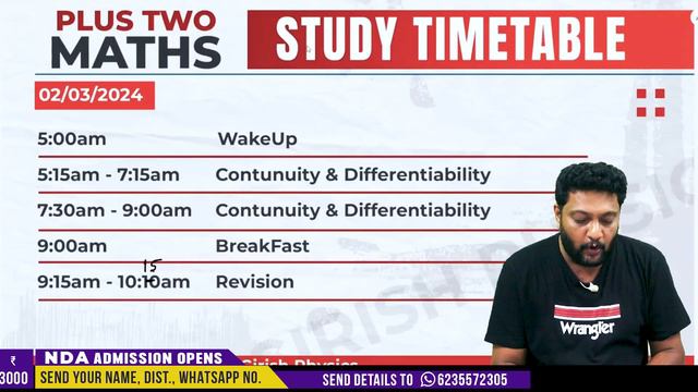 Plus Two | Maths | Public Exam | കിടിലൻ 5 Days Study Time Table | Must Watch 🔥 💯👆 смотреть онлайн