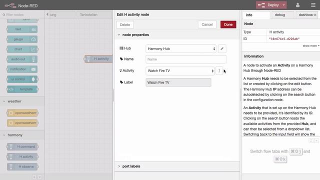 NodeRed-Tutorial Part 7: Integration des Harmony-Hub | haus-automatisierung.com смотреть онлайн
