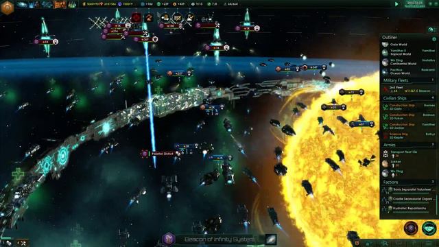 Stellaris Most Insanely Big Battle Ever смотреть онлайн