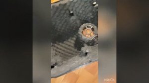 Проклейка шумоизоляцией колонки Dialog AO 200