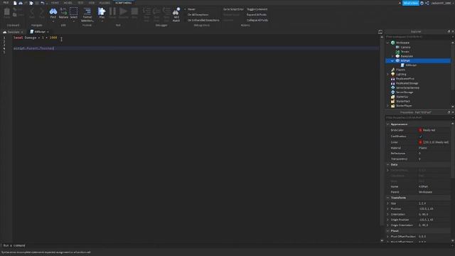 Kill Part - How To Script On Roblox || #BeginnersScriptingTutorial смотреть онлайн