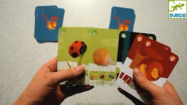 Карточная игра Мини природа Djeco 05128 смотреть онлайн