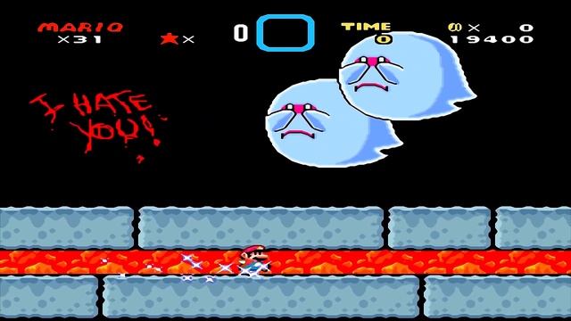 Super Mario World HD: I Hate You Mario (NEW Graphics) смотреть онлайн