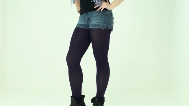 UK Tights - Pretty Polly 40 Denier Opaque Tights смотреть онлайн