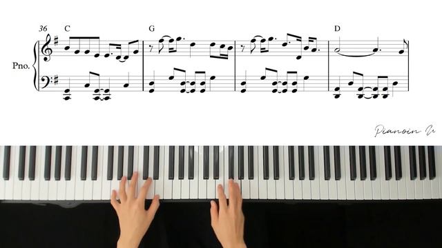 Lauv - Steal The Show (Elemental OST) / Piano Cover / Sheet смотреть онлайн