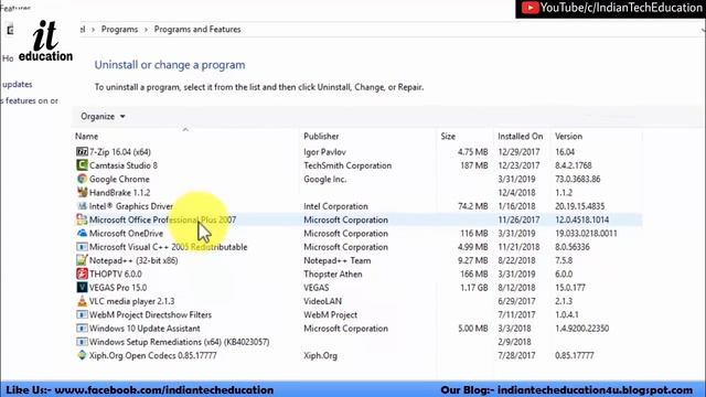 How to uninstall Microsoft® Office 2007 from Windows® 10 смотреть онлайн