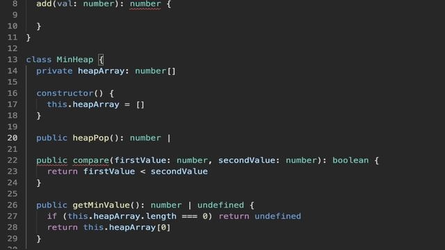 Kth Largest Element in a Stream - Leet Code 703 - TypeScript смотреть онлайн