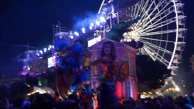 The Carnival Parade of Lights in Nice Carnival 2019 (3/6) смотреть онлайн