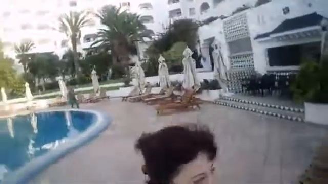 Отдых в Тунисе дорога к морю из отеля #Хаммамет смотреть онлайн
