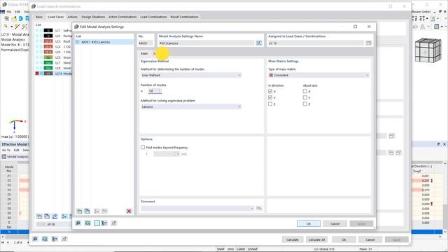 KB 001776 | Neglecting Masses in RFEM 6 смотреть онлайн