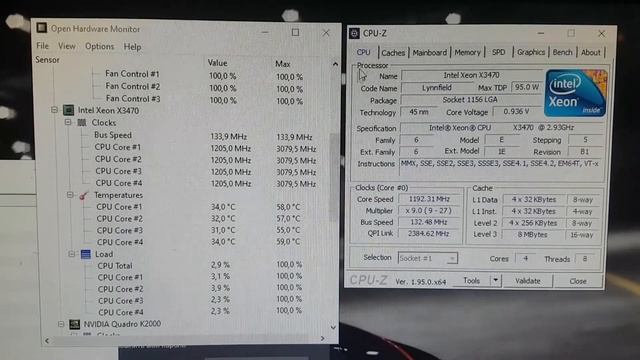 НАСТЕННЫЙ КОМПЬЮТЕР Материнская плата ASRock H55M PRO / Процессор Intel Xeon X3470 / DDR3-1333 16г смотреть онлайн