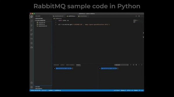 RabbitMQ with Python (basic tutorial) - CloudAMQP