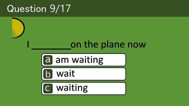 Present Continuous | Grammar Test | Grammar Quiz смотреть онлайн