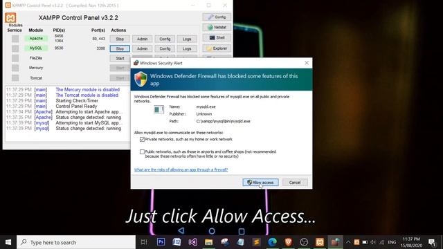 Install a web server using XAMPP and run PHP scripts смотреть онлайн