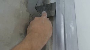 Штукатурка внутреннего угла