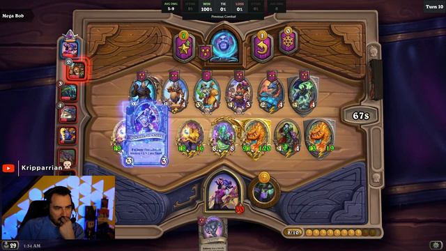 FULL ELEMENTAL ARANNA! - Hearthstone Battlegrounds смотреть онлайн
