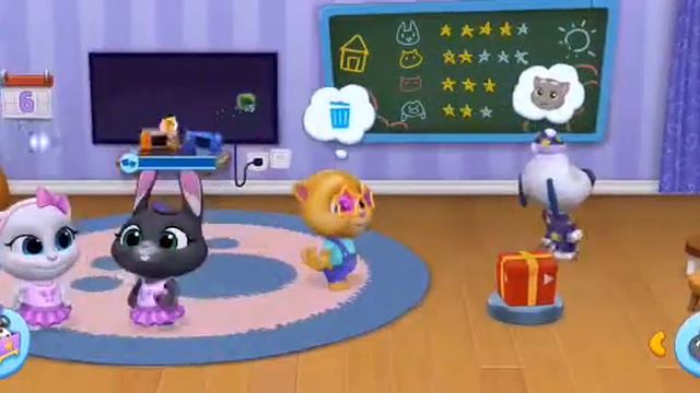 Мой говорящий Том: друзья и песня " Не танцуй!" Open Kids" смотреть онлайн